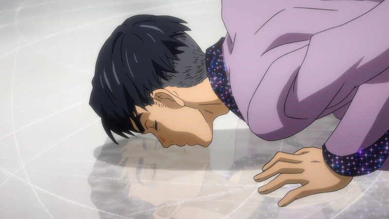 Also, he kissed the god damn ice after performing his short program in the Rostelecom Cup, the arrogant fuck